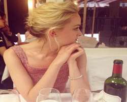 Jess Weixler consuming alcohol